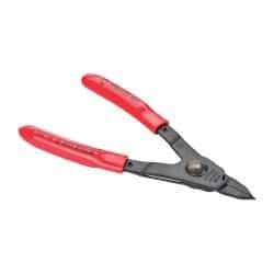 Rotor Clip - DSH External Retaining Ring Pliers - -3" Min Ring Size - Exact Tool & Supply