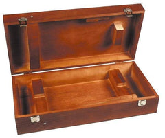 Starrett - Wood, Height Gage Wood Case - For Use with 12 Inch 3752 Electronic Height Gage - Exact Tool & Supply