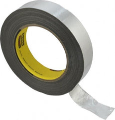 3M - 36 Yd Long x 1" Wide, Series 363, Silver Aluminum Tape - 7.3 mil Thick, 135 Lb/In Tensile Strength - Exact Tool & Supply