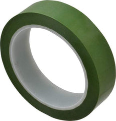 3M - 72 Yds. x 1", Green Polyester Film Tape - 8402 Series, 1.9 mil Thick, 25 Lb./Inch Tensile Strength - Exact Tool & Supply
