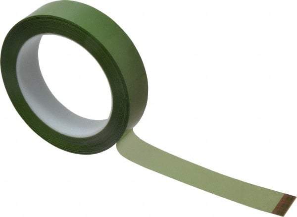 3M - 72 Yds. x 1", Green Polyester Film Tape - 8403 Series, 2.4 mil Thick, 46 Lb./Inch Tensile Strength - Exact Tool & Supply