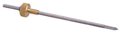 Gravotech - 11/64 Inch Shank Diameter, 0.09 Inch Tip Size, Carbide, Engraving Cutter - Use on Plastics - Exact Tool & Supply