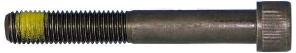 Value Collection - 1/2-13 UNC Hex Socket Drive, Socket Cap Screw - Alloy Steel, Black Oxide Finish, Partially Threaded, 4-1/2" Length Under Head - Exact Tool & Supply