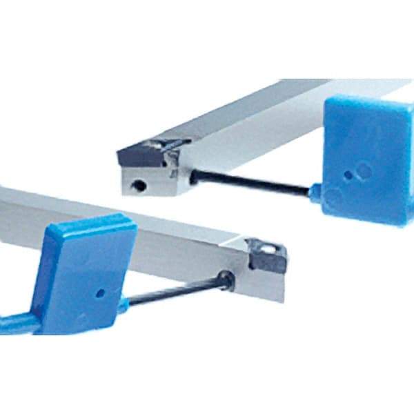 Iscar - PDAC, Left Hand Cut, 12mm Shank Height x 12mm Shank Width, Neutral Rake Indexable Turning Toolholder - 150mm OAL, DC.. Insert Compatibility, Series Isoturn - Exact Tool & Supply