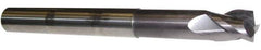 ProMax - 1/2", 3 Flute, Single End, Solid Carbide, 0.02" Corner Radius End Mill - 6" OAL, 35° Helix, Right Hand Flute, 5/8" LOC, Right Hand Cut, 2-3/8" Extended Reach - Exact Tool & Supply