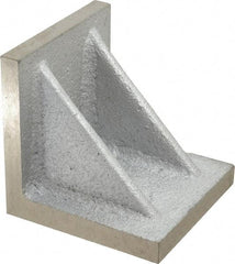Interstate - 5" Wide x 5" Deep x 5" High Cast Iron Precision-Ground Angle Plate - Standard Plate, Flat Surface, Double Web, Single Plate - Exact Tool & Supply