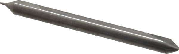 SGS - #00 Plain Cut 60° Incl Angle Solid Carbide Combo Drill & Countersink - Exact Tool & Supply