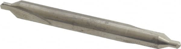 SGS - #2 Plain Cut 60° Incl Angle Solid Carbide Combo Drill & Countersink - Exact Tool & Supply