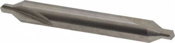 SGS - #3 Plain Cut 60° Incl Angle Solid Carbide Combo Drill & Countersink - Exact Tool & Supply