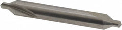 SGS - #3 Plain Cut 60° Incl Angle Solid Carbide Combo Drill & Countersink - Exact Tool & Supply
