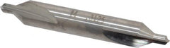 SGS - #4 Plain Cut 60° Incl Angle Solid Carbide Combo Drill & Countersink - Exact Tool & Supply