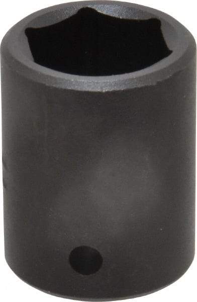 Blackhawk by Proto - 1/2" Drive 7/8" Standard Impact Socket - 6 Points, 1-5/8" OAL - Exact Tool & Supply