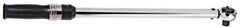 Blackhawk by Proto - 1/2" Drive Micrometer Type Ratchet Head Torque Wrench - 25 Ft/Lb to 250 Ft/Lb Torque, 20-13/16" OAL, 1.4 N/m Graduation - Exact Tool & Supply