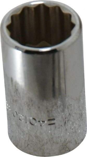 Blackhawk by Proto - 5/8", 1/2" Drive, Standard Hand Socket - 12 Points, 1-1/2" OAL, Chrome Finish - Exact Tool & Supply