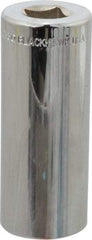 Blackhawk by Proto - 15/16", 1/2" Drive, Deep Hand Socket - 12 Points, 3-1/8" OAL, Chrome Finish - Exact Tool & Supply