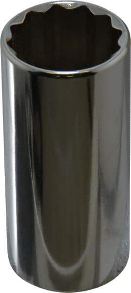 Blackhawk by Proto - 1-1/8", 1/2" Drive, Deep Hand Socket - 12 Points, 3-7/32" OAL - Exact Tool & Supply