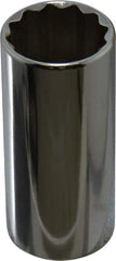 Blackhawk by Proto - 1-1/8", 1/2" Drive, Deep Hand Socket - 12 Points, 3-7/32" OAL - Exact Tool & Supply
