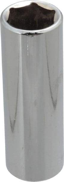 Blackhawk by Proto - 3/4", 1/2" Drive, Deep Hand Socket - 6 Points, 3-3/32" OAL, Chrome Finish - Exact Tool & Supply