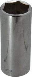 Blackhawk by Proto - 1", 1/2" Drive, Deep Hand Socket - 6 Points, 3-3/32" OAL, Chrome Finish - Exact Tool & Supply
