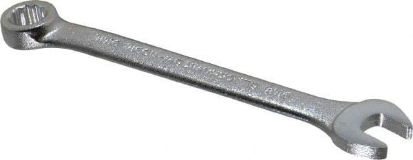 Blackhawk by Proto - 9mm 12 Point Offset Combination Wrench - 15° Offset Angle, 4-3/4" OAL, Steel, Satin Finish - Exact Tool & Supply