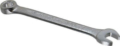Blackhawk by Proto - 9mm 12 Point Offset Combination Wrench - 15° Offset Angle, 4-3/4" OAL, Steel, Satin Finish - Exact Tool & Supply