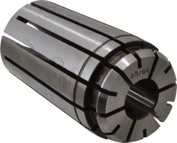 Centaur - TG/PG 100 35/64" Standard Single Angle Collet - 0.0005" TIR, 2.38" OAL, 1.38" Overall Diam - Exact Tool & Supply