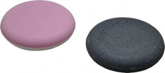 Grier Abrasives - 2 Piece Aluminum Oxide Stone Kit - Medium, (2) Fine & Very Fine - Exact Tool & Supply