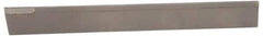 Accupro - 5/32 Inch Wide x 7/8 Inch High x 6 Inch Long, Parallel Blade, Cutoff Blade - Micrograin Grade, Bright Finish - Exact Tool & Supply