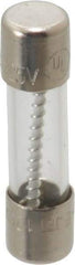 Ferraz Shawmut - 125 VAC, 5 Amp, Time Delay Miniature Glass Fuse - Clip Mount, 20mm OAL, 10 kA Rating, 5mm Diam - Exact Tool & Supply