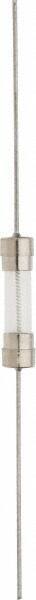 Ferraz Shawmut - 250 VAC, 1.5 Amp, Time Delay Miniature Glass Fuse - Surface Mount Mount, 20mm OAL, 5mm Diam - Exact Tool & Supply