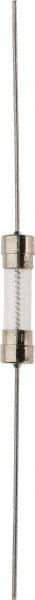 Ferraz Shawmut - 125 VAC, 4 Amp, Time Delay Miniature Glass Fuse - Surface Mount Mount, 20mm OAL, 10 kA Rating, 5mm Diam - Exact Tool & Supply