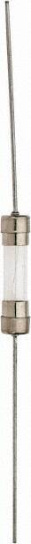 Ferraz Shawmut - 250 VAC, 0.4 Amp, Fast-Acting Miniature Glass Fuse - Surface Mount Mount, 20mm OAL, 5mm Diam - Exact Tool & Supply