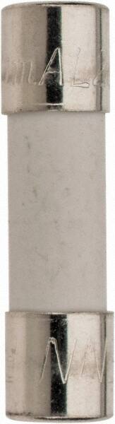 Ferraz Shawmut - 250 VAC, 0.8 Amp, Time Delay Miniature Ceramic Fuse - Clip Mount, 20mm OAL, 5mm Diam - Exact Tool & Supply