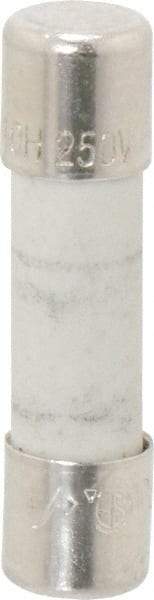 Ferraz Shawmut - 250 VAC, 10 Amp, Time Delay Miniature Ceramic Fuse - Clip Mount, 20mm OAL, 5mm Diam - Exact Tool & Supply