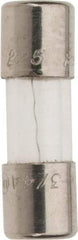 Ferraz Shawmut - 140 VDC, 350 VAC, 0.75 Amp, Fast-Acting Miniature Glass Fuse - Clip Mount, 15mm OAL, 10 at 125 V kA Rating, 5mm Diam - Exact Tool & Supply