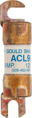 Ferraz Shawmut - 90 Amp General Purpose Round Forklift & Truck Fuse - 125VAC, 125VDC, 3.49" Long x 0.75" Wide, Bussman ACL90, Ferraz Shawmut ACL90 - Exact Tool & Supply