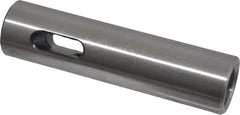 Interstate - MT2 Inside Morse Taper, Standard Morse Taper to Straight Shank - 4" OAL, Medium Carbon Steel, Hardened & Ground Throughout - Exact Tool & Supply