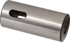 Interstate - MT2 Inside Morse Taper, Standard Morse Taper to Straight Shank - 4" OAL, Medium Carbon Steel, Hardened & Ground Throughout - Exact Tool & Supply