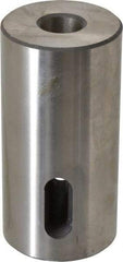 Interstate - MT2 Inside Morse Taper, Standard Morse Taper to Straight Shank - 4" OAL, Medium Carbon Steel, Hardened & Ground Throughout - Exact Tool & Supply