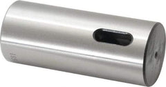 Interstate - MT3 Inside Morse Taper, Standard Morse Taper to Straight Shank - 4-3/4" OAL, Medium Carbon Steel, Hardened & Ground Throughout - Exact Tool & Supply