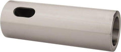 Interstate - MT6 Inside Morse Taper, Standard Morse Taper to Straight Shank - 10-1/8" OAL, Medium Carbon Steel, Hardened & Ground Throughout - Exact Tool & Supply