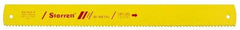 Starrett - 21" Long, 6 Teeth per Inch, Bi-Metal Power Hacksaw Blade - Toothed Edge, 1-7/8" Wide x 0.088" Thick - Exact Tool & Supply