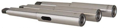 Interstate - MT4 Inside Morse Taper, MT5 Outside Morse Taper, Extension Morse Taper to Morse Taper - 11-7/8" OAL, Medium Carbon Steel, Hardened & Ground Throughout - Exact Tool & Supply