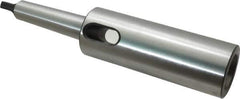Interstate - MT4 Inside Morse Taper, MT3 Outside Morse Taper, Extension Morse Taper to Morse Taper - 9-1/2" OAL, Medium Carbon Steel, Soft with Hardened Tang - Exact Tool & Supply