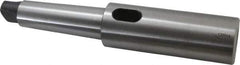 Interstate - MT5 Inside Morse Taper, MT5 Outside Morse Taper, Extension Morse Taper to Morse Taper - 13-1/4" OAL, Medium Carbon Steel, Soft with Hardened Tang - Exact Tool & Supply