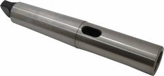 Interstate - MT5 Inside Morse Taper, MT6 Outside Morse Taper, Extension Morse Taper to Morse Taper - 15-3/8" OAL, Medium Carbon Steel, Soft with Hardened Tang - Exact Tool & Supply