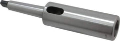 Interstate - MT4 Inside Morse Taper, MT3 Outside Morse Taper, Extension Morse Taper to Morse Taper - 9-1/2" OAL, Medium Carbon Steel, Hardened & Ground Throughout - Exact Tool & Supply