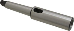 Interstate - MT4 Inside Morse Taper, MT4 Outside Morse Taper, Extension Morse Taper to Morse Taper - 10-1/2" OAL, Medium Carbon Steel, Hardened & Ground Throughout - Exact Tool & Supply