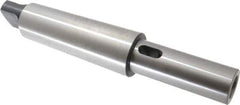 Interstate - MT4 Inside Morse Taper, MT6 Outside Morse Taper, Extension Morse Taper to Morse Taper - 14" OAL, Medium Carbon Steel, Hardened & Ground Throughout - Exact Tool & Supply