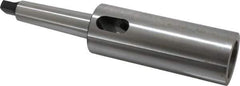 Interstate - MT5 Inside Morse Taper, MT4 Outside Morse Taper, Extension Morse Taper to Morse Taper - 11-7/8" OAL, Medium Carbon Steel, Hardened & Ground Throughout - Exact Tool & Supply